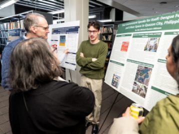 University of Michigan Department of Anthropology Honors Research Poster Symposium 2026. Photos by Michigan Photography.