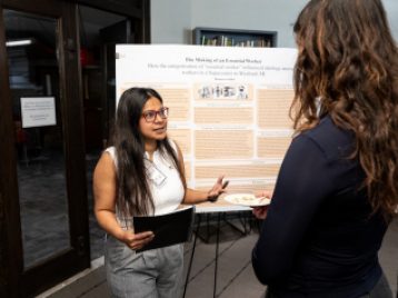 University of Michigan Department of Anthropology Honors Research Poster Symposium 2026. Photos by Michigan Photography.