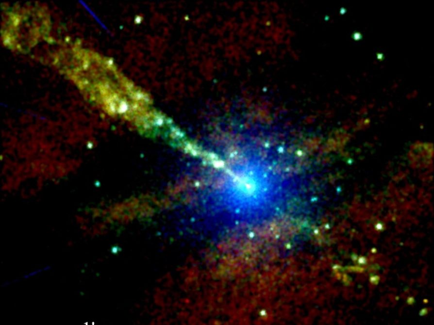 Seeing a black hole’s jet in a new light 