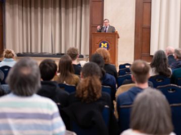 The Orren C. Mohler Prize Lecture, “Building ESO’s Extremely Large Telescope: a unique adventure” presented by guest speaker Xavier Barcons. 