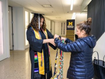 University of Michigan Department of Afroamerican and African Studies Graduation Ceremony 2026. Photos by Michigan Photography.