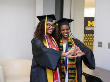 University of Michigan Department of Afroamerican and African Studies Graduation Ceremony 2026. Photos by Michigan Photography.