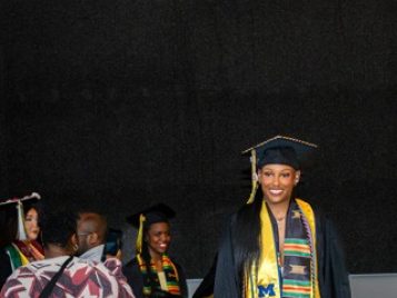 University of Michigan Department of Afroamerican and African Studies Graduation Ceremony 2026. Photos by Michigan Photography.