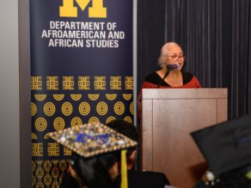 University of Michigan Department of Afroamerican and African Studies Graduation Ceremony 2026. Photos by Michigan Photography.