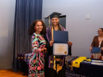 University of Michigan Department of Afroamerican and African Studies Graduation Ceremony 2026. Photos by Michigan Photography.