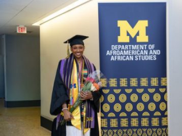 University of Michigan Department of Afroamerican and African Studies Graduation Ceremony 2026. Photos by Michigan Photography.