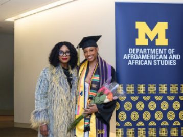 University of Michigan Department of Afroamerican and African Studies Graduation Ceremony 2026. Photos by Michigan Photography.