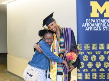 University of Michigan Department of Afroamerican and African Studies Graduation Ceremony 2026. Photos by Michigan Photography.