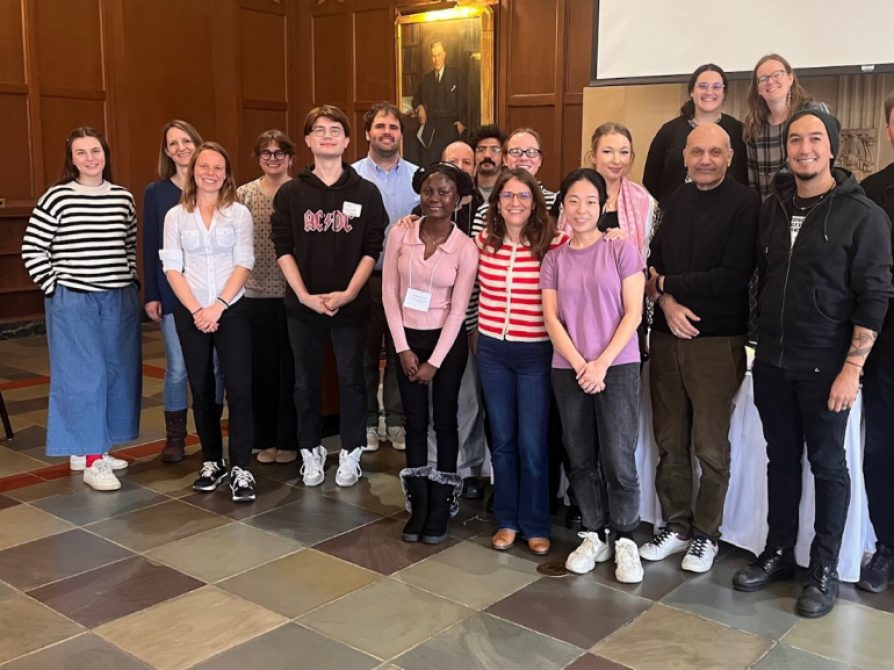 Group photo of German Graduate Students attending Conference,