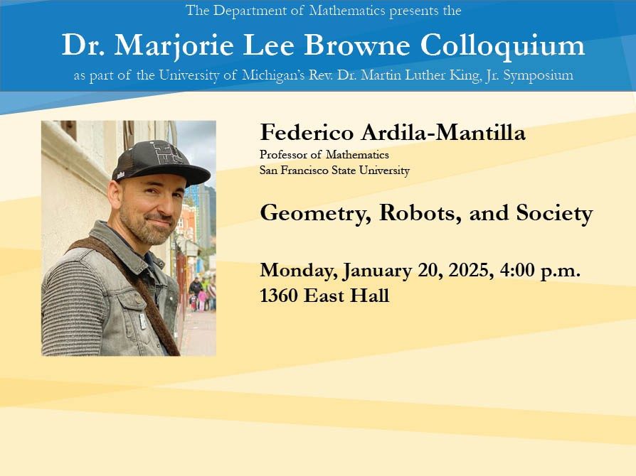 Marjorie Lee Browne Colloquium 