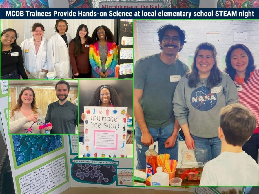 MCDB Trainees Share Science with elementary students and families 