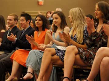 Organizational Studies Commencement at the Sheraton Hotel, April 27, 2018. 