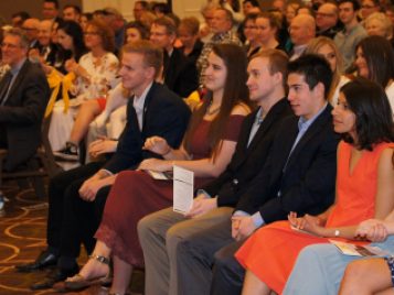 Organizational Studies Commencement at the Sheraton Hotel, April 27, 2018. 