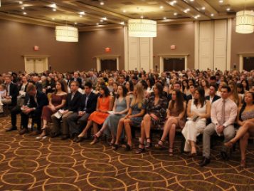 Organizational Studies Commencement at the Sheraton Hotel, April 27, 2018. 