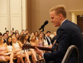 Organizational Studies Commencement at the Sheraton Hotel, April 27, 2018. 