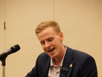 Organizational Studies Commencement at the Sheraton Hotel, April 27, 2018. 