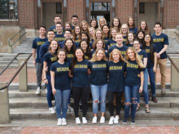 Organizational Studies Graduating Class, April 24, 2018. 