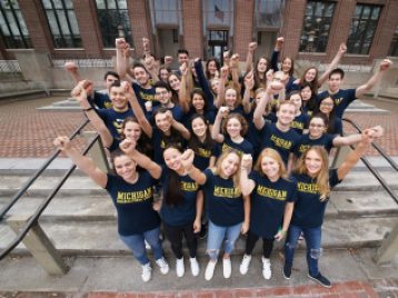 Organizational Studies Graduating Class, April 24, 2018. 