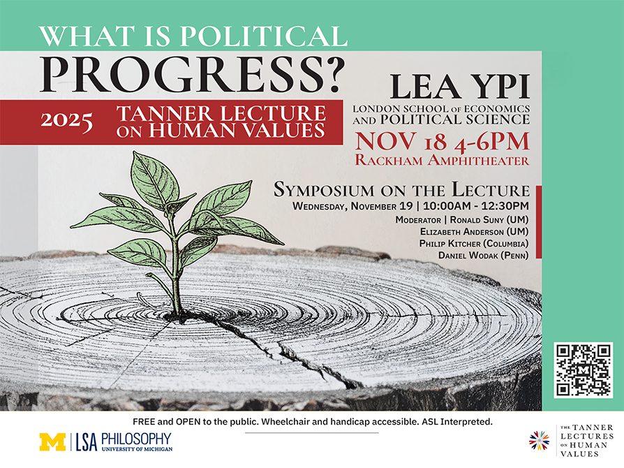 Image of Tanner Lecture Program