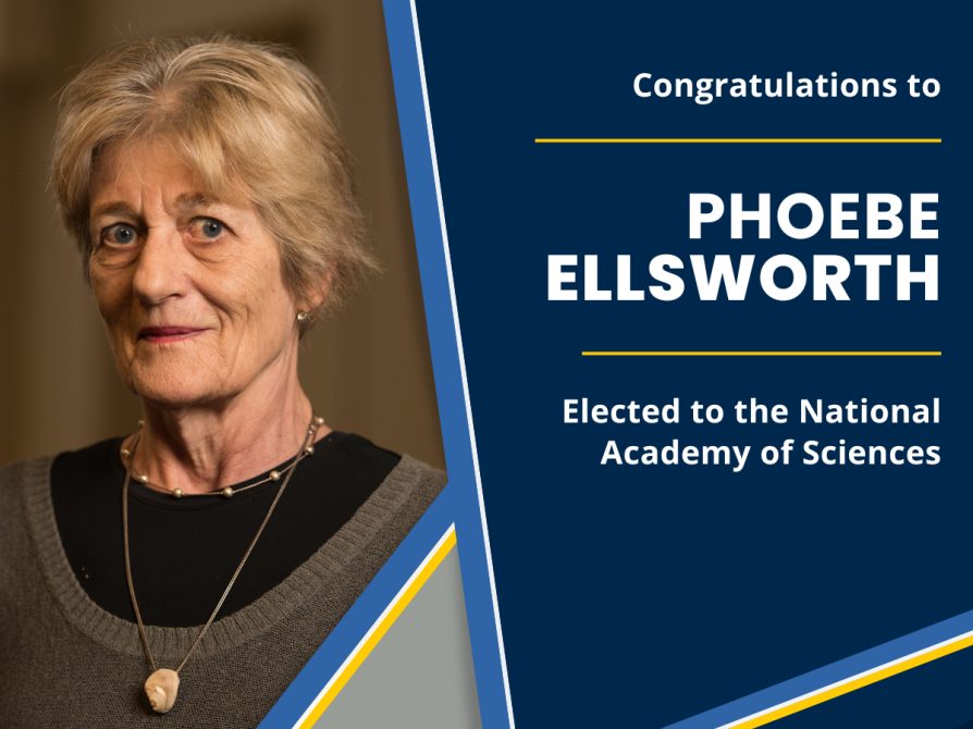 Phoebe Ellsworth Elected to the National Academy of Sciences 