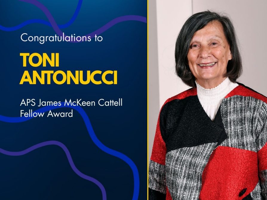 Toni Antonucci Wins APS James McKeen Cattell Fellow Award 