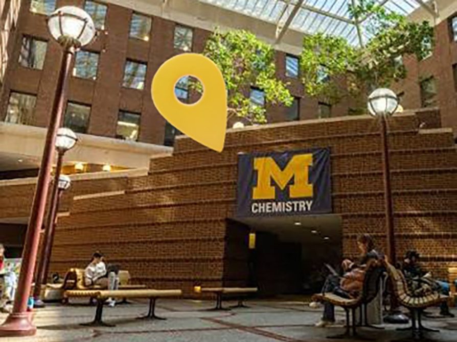 WE'RE MOVING to our temporary location in the Chemistry Building!  