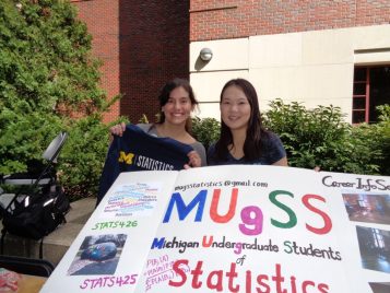 Michigan Undergraduate Students of Statistics at FestiFall 2017 