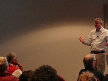 Tim McKay gives lecture on Learning Analytics as part of the International Year of Statistics