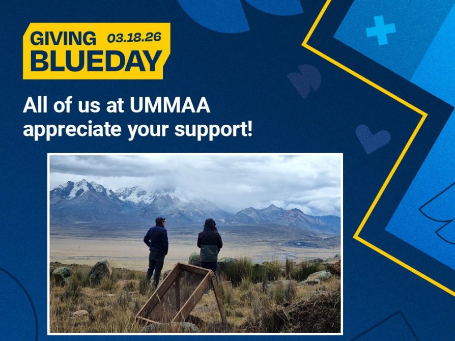 A graphic for Giving Blueday 2026, March 18