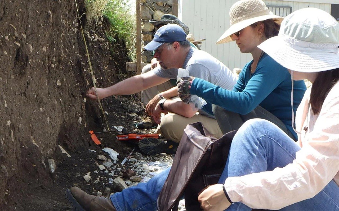 Mike Galaty and team excavate in Kosova as part of their RAPID-K research project. 