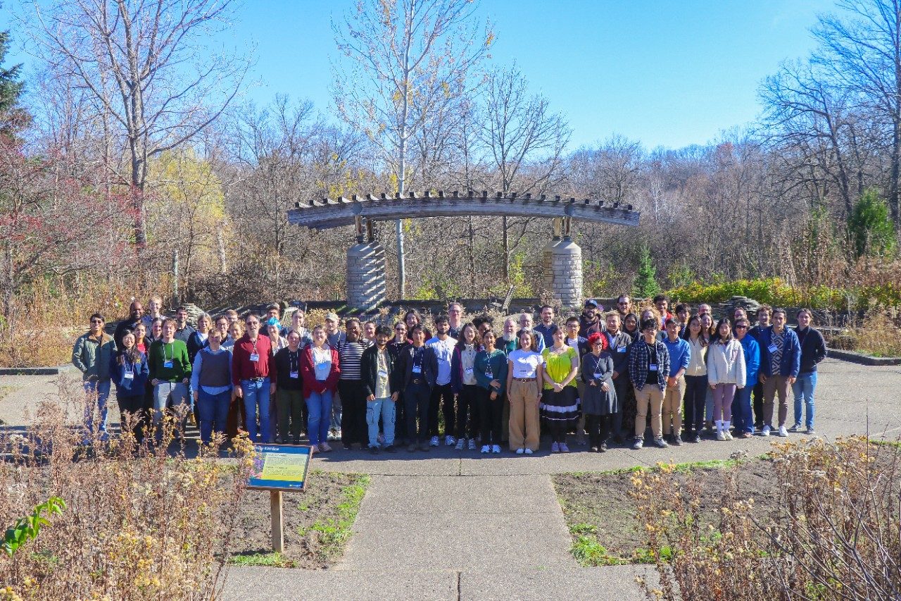 Group photo of the Biophysics program.