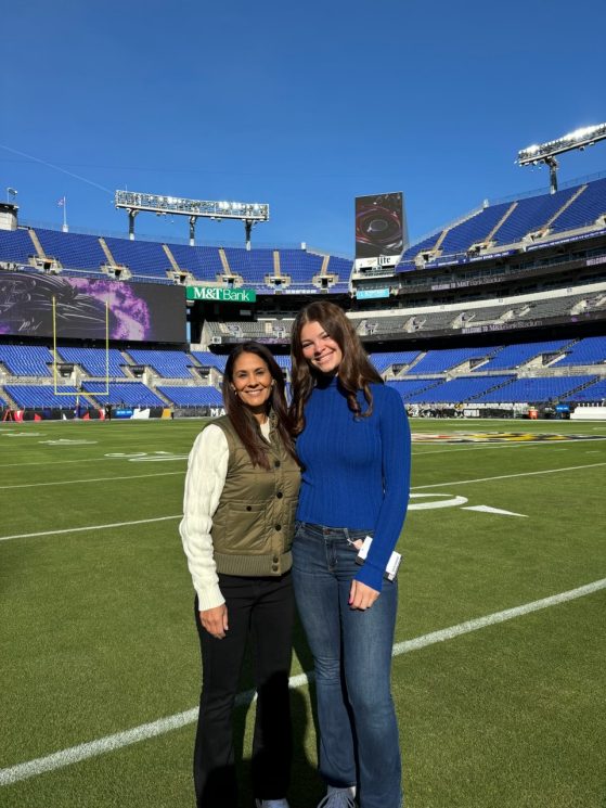 Jaden Fode and Tracy Wolfson