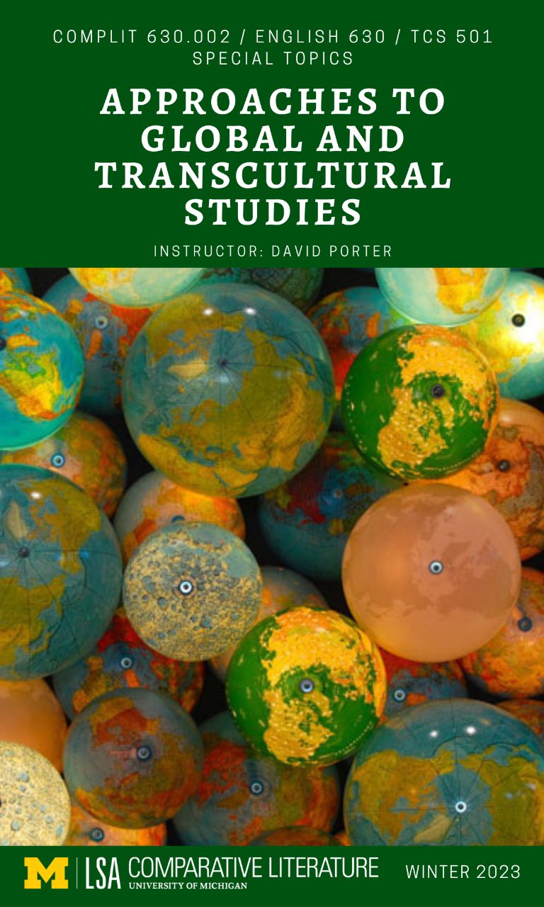 630: Approaches to Global and Transcultural Studies 