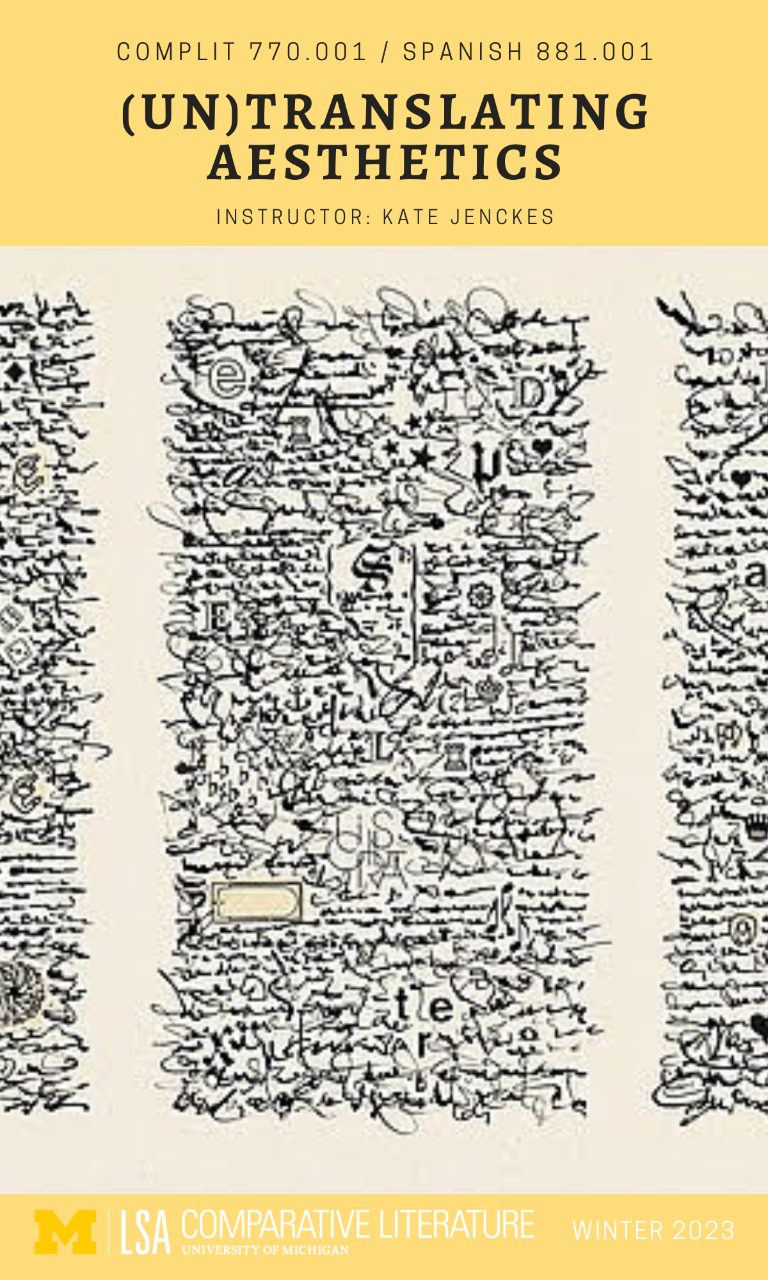 770: Un-Translating Aesthetics