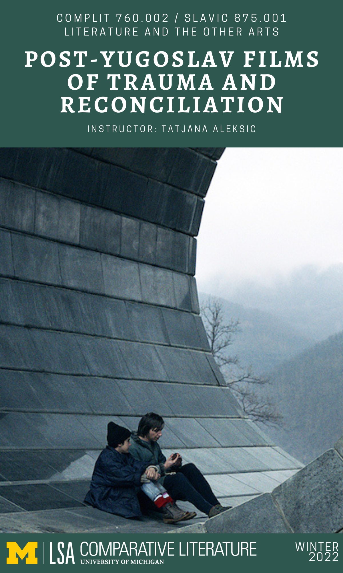 760: Post-Yugoslav Films of Trauma and Reconciliation