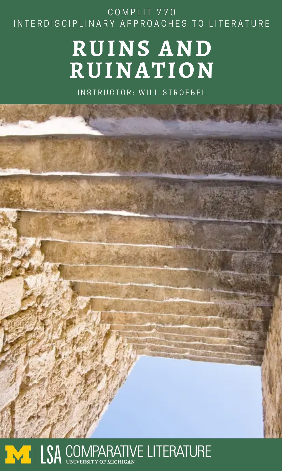 COMPLIT 770: Ruins and Ruination