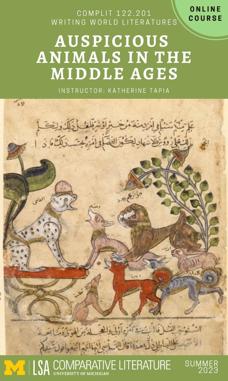 122: Auspicious Animals in the Middle Ages, online course