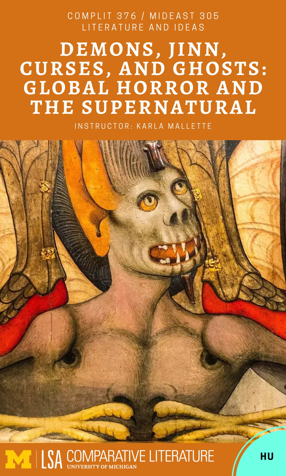 376: Demons, Jinn, Curses, and Ghosts: Global Horror and the Supernatural