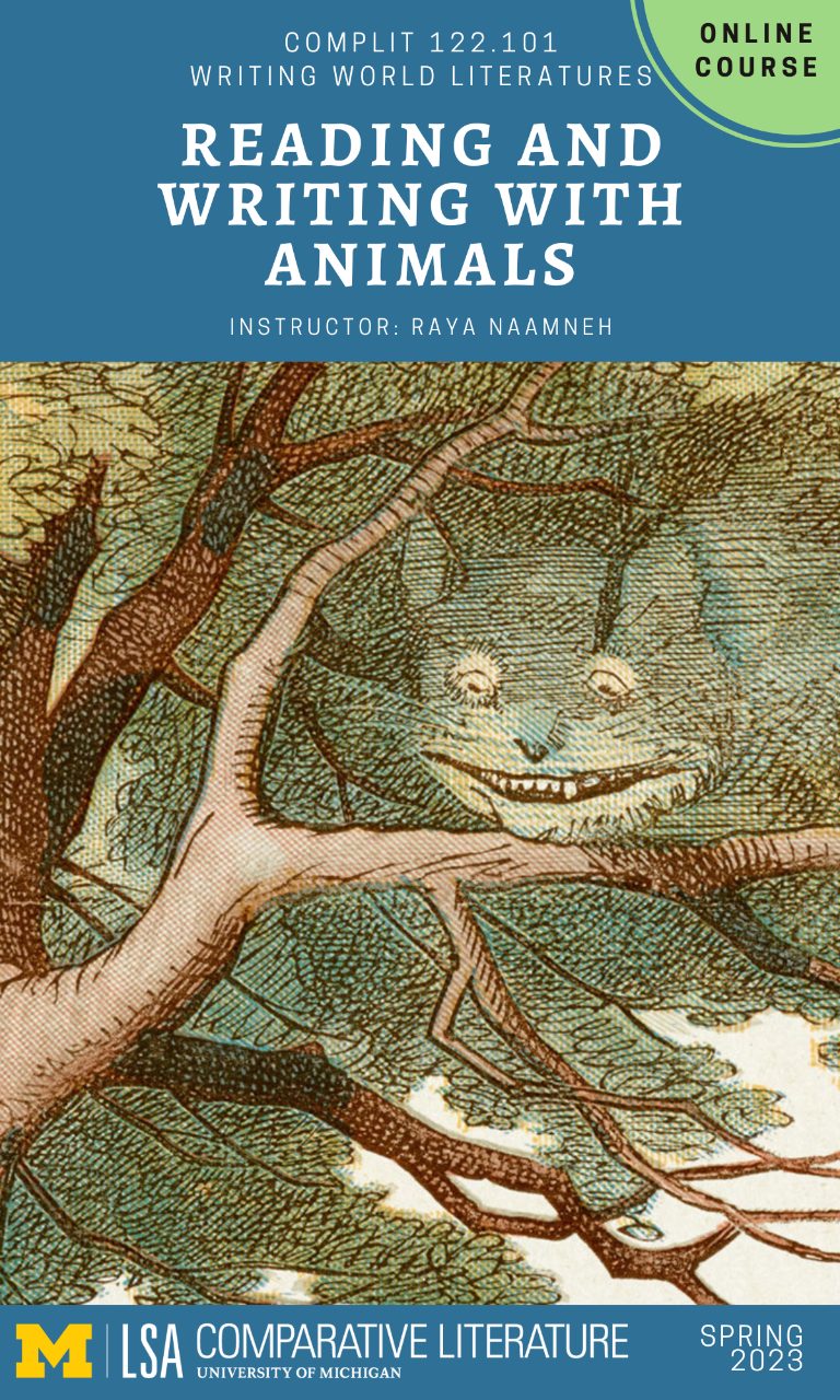 122: Reading and Writing with Animals, Online Course