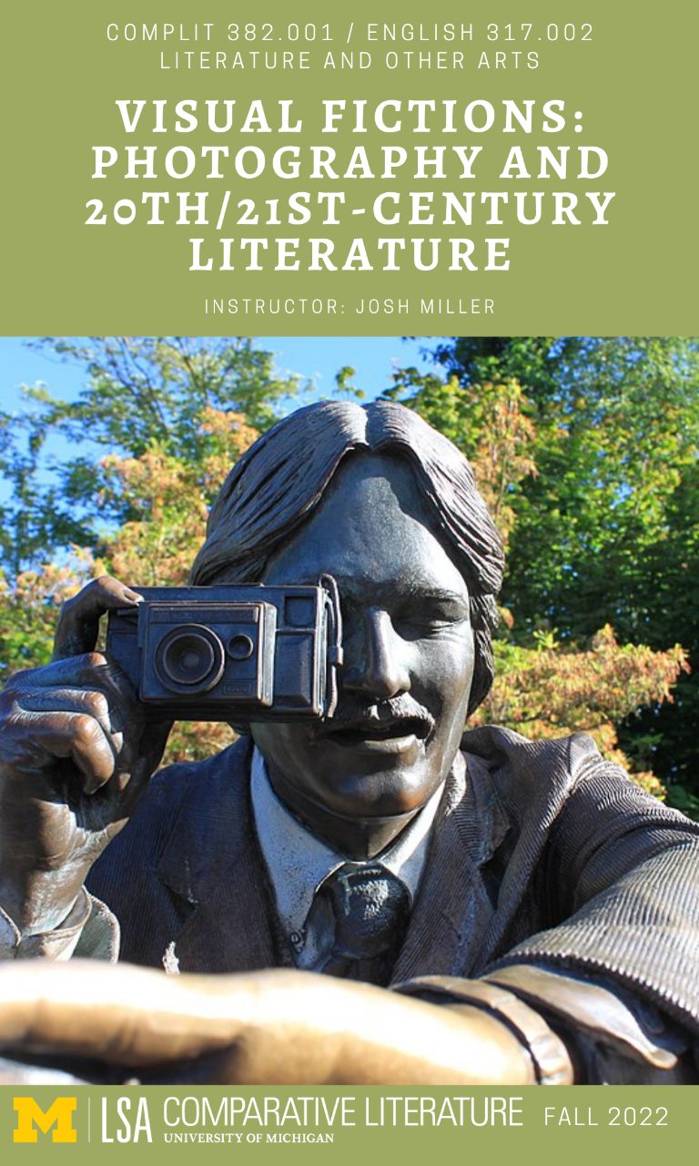 382: Visual Fictions: Photography and 20th/21st Century Literature