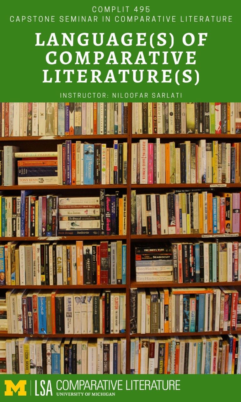 COMPLIT 495: Languages Comparative Literature