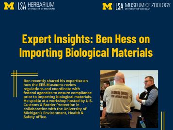 Ben Hess on Importing Biological Materials