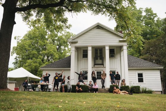 photo of retreat, ESGR house