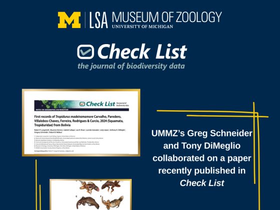 Publication in Check List