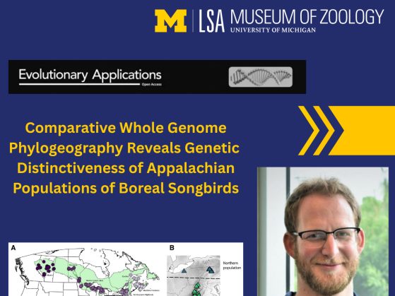 Ben Winger publishes in Evolutionary Applications