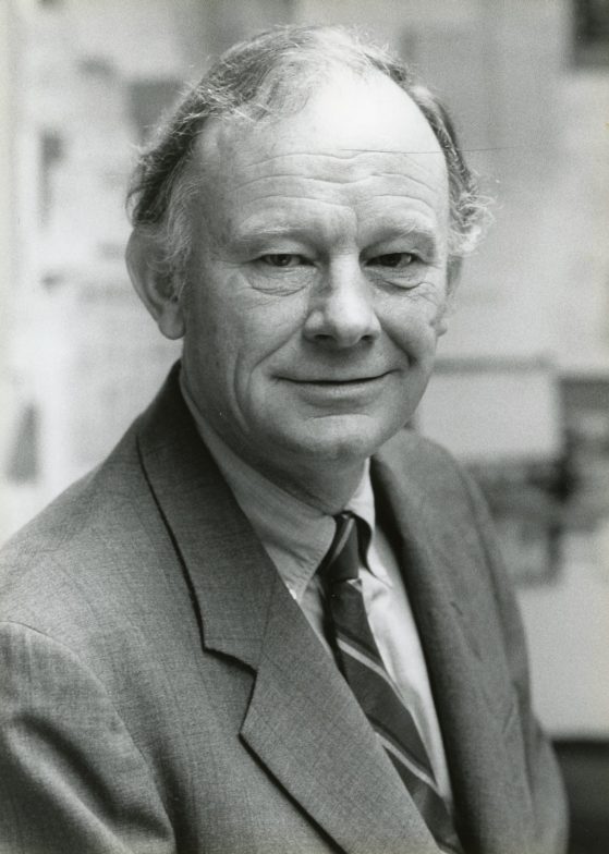 Black and white portrait of John M. Swales