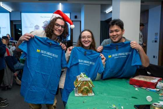 Third Place Winners (L-R): Zach Forman, Nina Purcell, and Shunsuke Saito