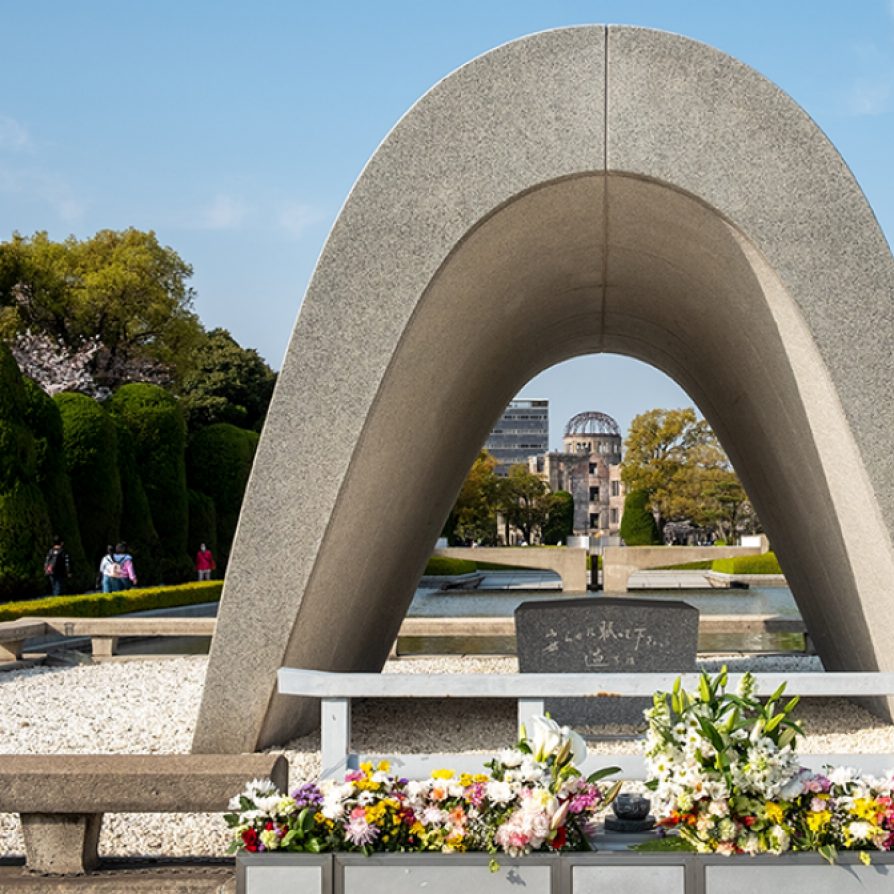 U-M students on a Barger Leadership Institute trip to Japan focus on mindfulness and peace in global leadership. 