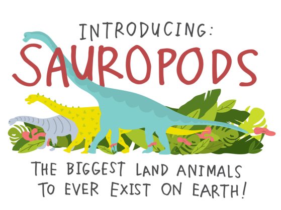 Introducing: SAUROPODS. The biggest land animals to ever exist on Earth!