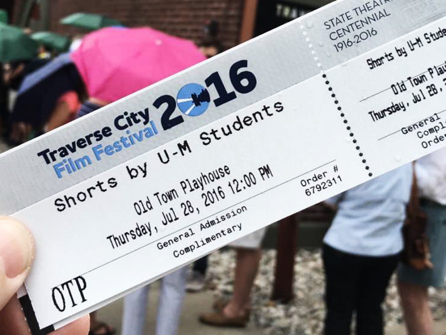 A ticket to U-M student film shorts